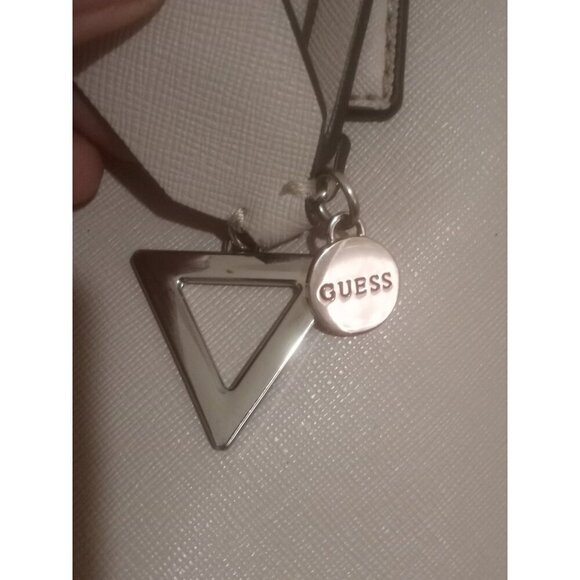 Women's GUESS Los Angeles Shoulder Bag Logo Side Tan Pink Rare Find! - Picture 4 of 13